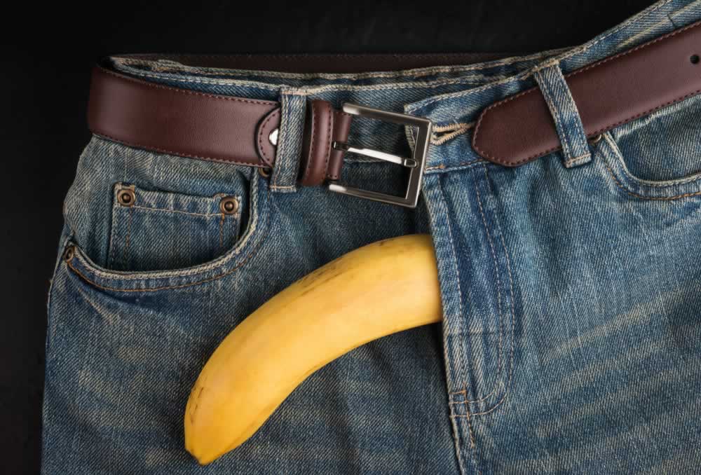 penis torto banana