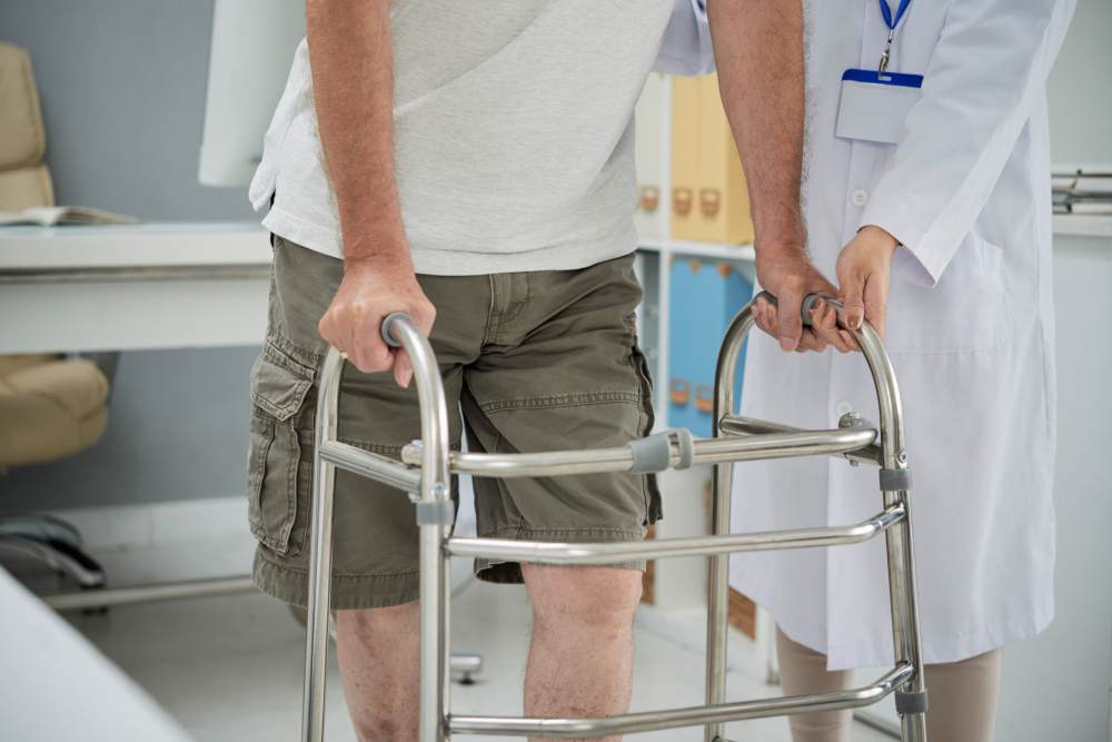 Corrimao para banheiro de idoso